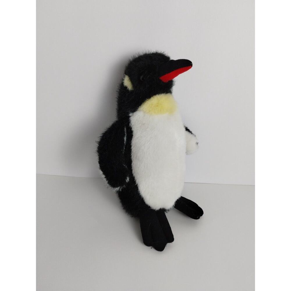 Plush PENGUIN Stuffed Animal - Stands 10" Realistic